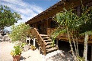 Hotel Trudy's at Underwater Vison Dive Shop Utila