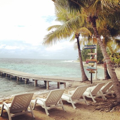 Neptunes Bar and Restaurant Coral Beach Village, Utila, Honduras