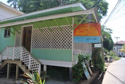 Ultralight Restaurant Utila Honduras