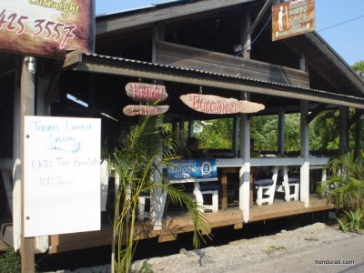 Buccaneers Restaurant in Utila