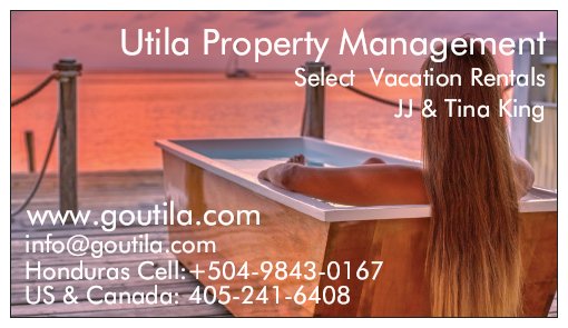 Utila Property Management Vacation Rentals and Property Management Services in Utila Honduras